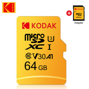 Kodak | 2pcs pack Kodak 100% Original TF Card 128GB Class 10 Memory Card 64GB Flash Card 32GB V30 U3 Flash Card suitable for driving