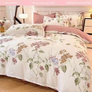 Year-round Cotton Printed Bedding Set