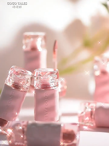 GOGOTALES light transparent lip gloss water mirror lip glaze nude orange red tea color daily lip gloss
