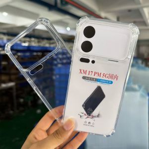 Clear Shockproof Case For Xiaomi 17 Pro Max Xiao Mi 17Pro 17Promax Xiaomi17 Four Corner Soft Transparent Phone Cover Accessories