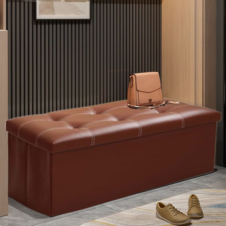 sofa Storage box/kursi box penyimpanan/dapat dilipat kursi organizer/Kotak Penyimpanan Serbaguna