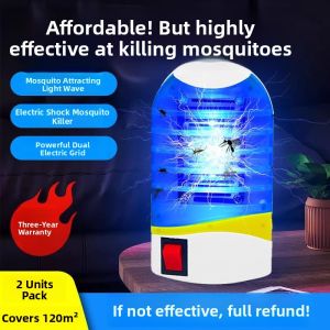 MONLEYTA | Indoor Mosquito Killer Lamp UV Light Trap Baby And Pregnant Women Safe Electric Shock Principle Bedroom 20-50 Square Meters