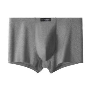 Quần lót boxer nam MiiOW cotton nguyên chất cỡ lớn lưng giữa kháng khuẩn mỏng