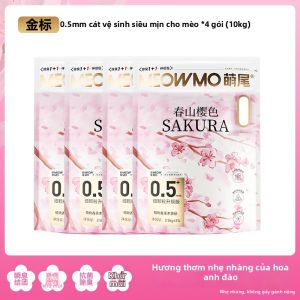 MEOWMO | Cát Vệ Sinh Mèo Chống Hôi Kháng Khuẩn Không Bụi