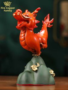 DATONGSHIJIA | Creative Brass Dragon Figurine Home Decor
