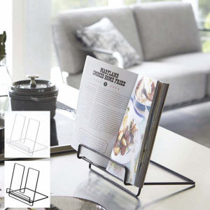 Multifunctional Display and Storage Rack Foldable Iron Bookstand