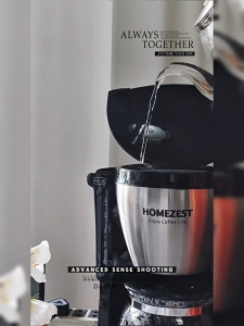 American Home Compact Fully Automatic Drip Office Mini Insulated Coffee Pot and Tea Maker