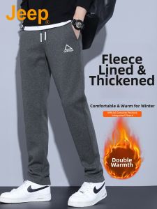 Jeep | Warm Fleece Thicker Autumn Winter Casual Pants