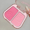 BLK Cosmetics | Double Color Mattifying And Highlighting Blush. 