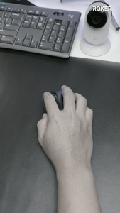 MOUSE BLUETOOTH ROKER RM101 SILENT SMOOTH WIRELESS AND BLUETOOTH 2IN1 - MOUSE WIRELESS ROKER