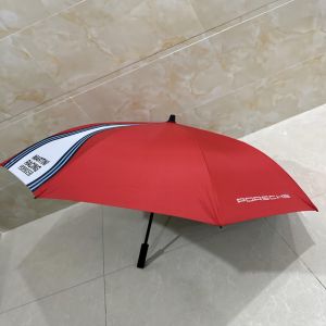 Đèn Pin Chống Nắng Tự Động Porsche 4S Cửa Hàng Quà Tặng Dù Golf Đôi Dài Cầm Tay Thẳng Gấp Ba Lớp Chống Nắng