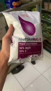 Pupuk Daun Pupuk Magnesium Pupuk Makro Mejemuk Maroke Mag-S Ukuran 1Kg
