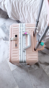 【Malaysia Local Stock】Freebird Aluminum Frame Carry-On 20 Inch with USB Port 14" Laptop Compartment Front Opening & Cup Holder | Koper for Business Travel