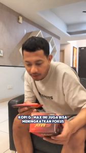 Kopi Jantan Khusus Pria Gmax: Kopi Original BPOM Untuk Stamina & Energi