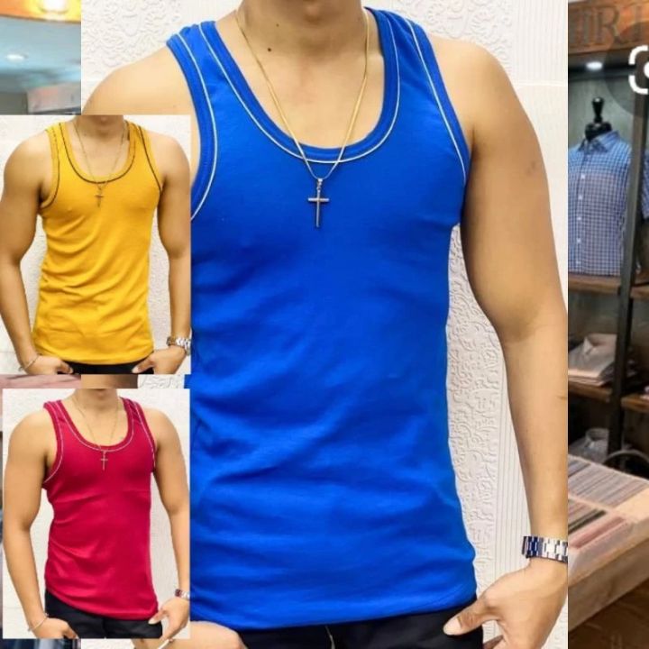 COTTON BODY FIT SANDO FOR MEN | Lazada PH