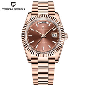 Pagani Design | New PAGANI DESIGN 2026 Rose Gold Luxury Automatic Watch Men Sapphire Glass Date Week Mechanical Wristwatch Men Watch ST16 Movt