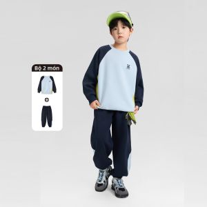 zosee | Bộ Đồ Thể Thao Bé Trai Màu Đối Chọi