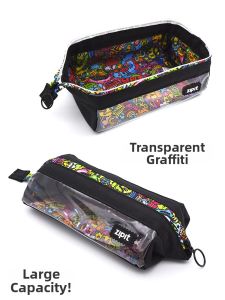 Zipit | Attractive Transparent Pencil Case