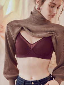 Anti-Sag Underwire-Free Minimizing Bra No Steel Ring Slim Lightweight Bras