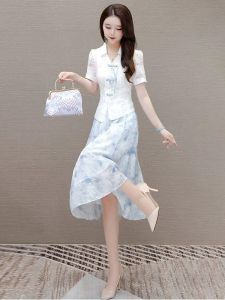 MAIMEI | Elegant Cheongsam Dress Summer Style