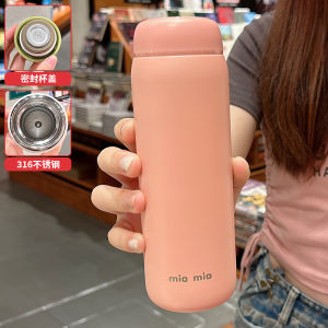 แก้วน้ำสแตนเลส 316 ทรงพกพาสำหรับผู้หญิง ทรงมินิ ทรงปากกว้าง แก้วน้ำแบบพกพาสำหรับใช้ในชีวิตประจำวัน แก้วน้ำสำหรับเด็ก