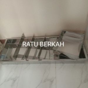 Panci/dandang odeng tokoyaki 100*10 bahan stainless