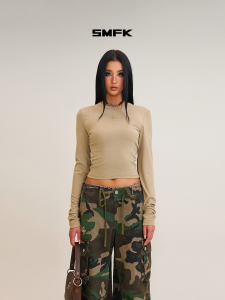 SMFK | Cross Seal Tailored Long Sleeve T-Shirt
