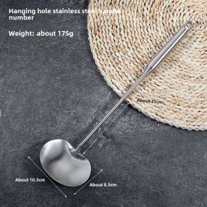 Thickened Stainless Steel Wok Spatula Chef Special Handmade Forged Kitchen Utensil for Home And Commercial Use Pork Kidney