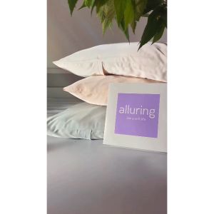 ALLURING Sarung Bantal Satin Silk Premium