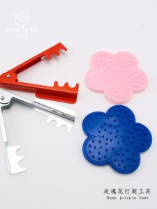 Rose Flower Thorns Cutter Fresh Flowers De-Thorn Tool Bouquet Making Pruning Garden Tool Floral Design Shop Packaging