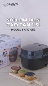 Nồi cơm điện cao tần Kaiyo 1.5L KRC-050 19 chế độ nấu đa dạng