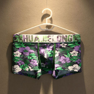 กางเกงบ็อกเซอร์ชายผ้าฝ้ายแท้ระบายอากาศได้ดี ทรงบ็อกเซอร์สปอร์ต กางเกงชั้นในผ้าฝ้ายระดับไฮเอนด์สำหรับผู้ชาย กางเกงชั้นในทรงบ็อกเซอร์ทรงสี่เหลี่ยมสำหรับผู้ชาย