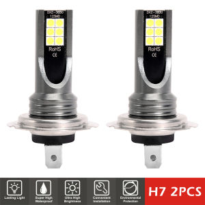2Pcs H7 LED Headlight Bulb 6000K 100W Led Fog Lamp High Power LED Car Light Headlamp Auto Headlight Bulbs for Car Motorcycle