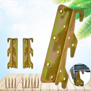 Heavy-Duty Bed Edge Fixing Hinges Fittings