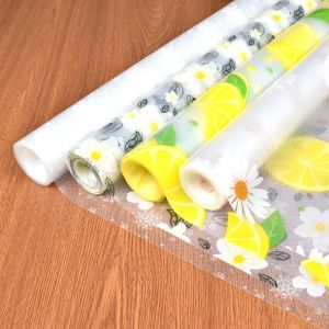 Waterproof Moisture Proof Printed Drawer Pad Kitchen Countertop Oil Resistant Mat Wardrobe Shoe Cabinet Mold Proof Sticker