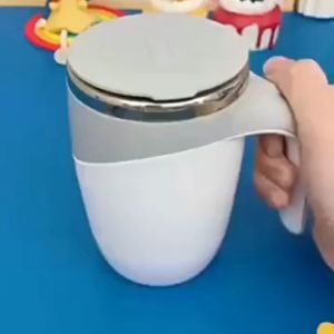 Cốc khuấy tự động giữ nhiệt inox 304 dung tích 380ml 7000 vòng- phút cắm sạc cổng USB vỏ nhựa thực phẩm PP an toàn Bảo hành 6 tháng