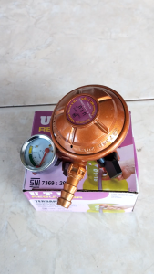Kepala Regulator Gas + Selang Murah Tekanan Rendah