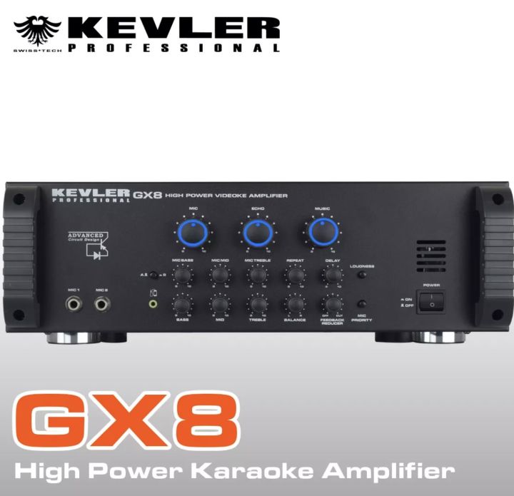 KEVLER GX8 High Power Integrated Amplifier Lazada PH