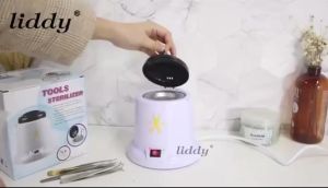 เครื่องฆ่าเชื้ออุปกรณ์ทำเล็บ ขนาดเล็ก พร้อมลูกแก้วกระจายความร้อน 150 g