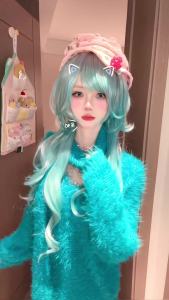 alice garden | Lolita Anime-Inspired Sweet Long Curly Wig