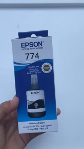 Tinta Epson 7741 Original Ink Botol Black Kapasitas Besar Hemat Cetak Tajam Untuk Printer EcoTank