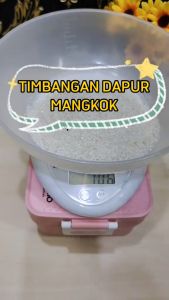 Timbangan Kue Digital Mangkok Dapur 5 KG Kitchen Scale Elektronik BO5 Multifungsi