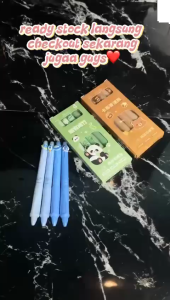 TYPN16 Pena Karakter Lucu 4 in 1 Bisa Dihapus Bolpen Unik Isi 4 Pcs 0.5mm
