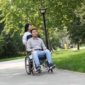 [Same Day Delivery] Hospital Reclining Commode Wheelchair - 18 Inches