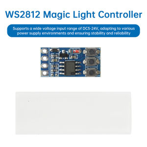 DC5-24V WS2812 Colorful Light Control Board RGB Light Strip Controller Breathing Atmosphere Light LED Driver Module
