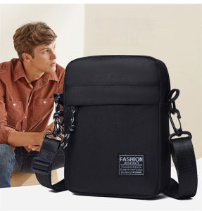 Waterproof Fashion Korean Style Crossbody Sling Bag Casual Shoulder Bag Lightweight Men’s Pouch Bag Oxford Messenger Bag Beg Silang Lelaki