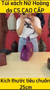 [TÚI NỮ HOÀNG] Túi xách Da cá sấu nữ thiết kế Mới rất sang trọng!