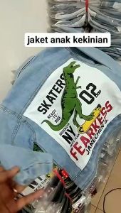 JAKET ANAK LAKI-LAKI USIA 2 -7 TAHUN//KAIN JEANS PREMIUM