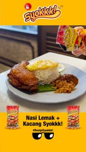 Syokkk! Spicy Sambal Flavoured Peanuts (20g x 24 packets)