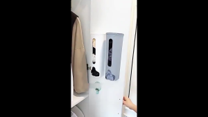 กล่องเก็บของติดผนัง - ทำจากพลาสติก PP แข็งแรง - ติดตั้งง่าย ประหยัดพื้นที่ G3422